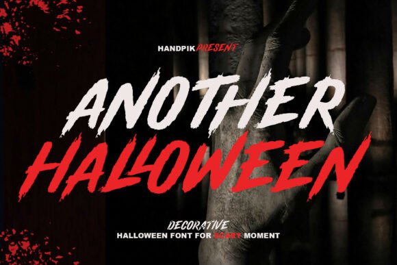 Another Halloween: Command Attention with Raw Horror Typography