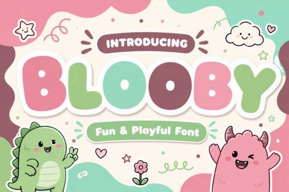 Blooby: The Display Font That Brings Joy to Your Designs