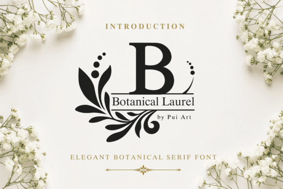 Botanical Laurel: A Font with Timeless Charm