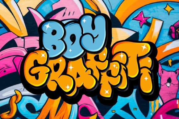 Boy Graffiti: The Edgy Urban Typeface for Bold Projects