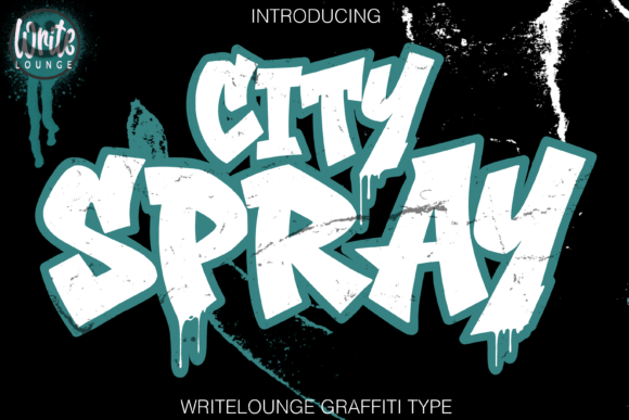 City Spray: The Urban Graffiti Font for Bold Designs