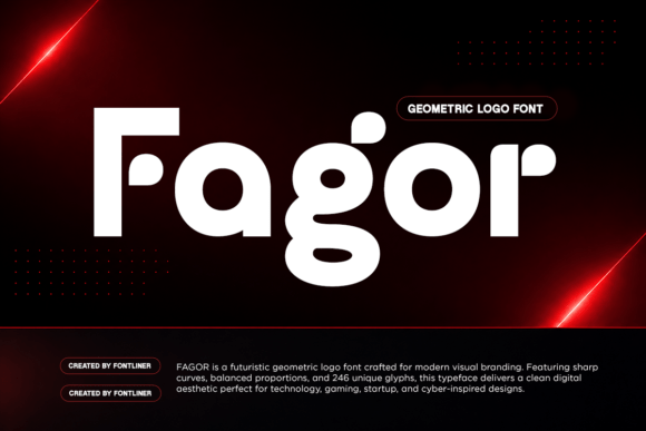 Fagor: The Geometric Typeface for Modern Branding