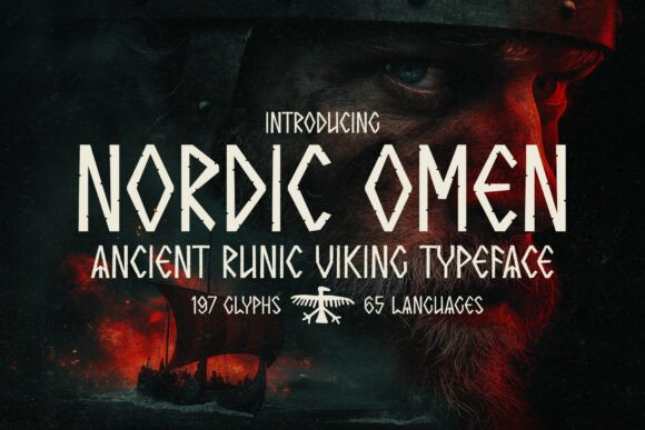 Nordic Omen: A Typeface Forged in Legend