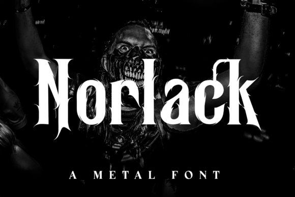 Norlack: The Aggressive Blackletter Font for Bold Design