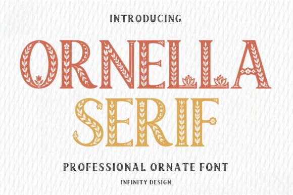 Ornella Serif: Where Folk Art Meets Modern Design