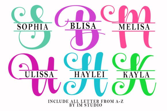 Sophia Monogram: A Whimsical Font for Unique Creations
