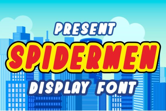 Spidermen: Your Friendly Go-To Display Font for Creative Projects