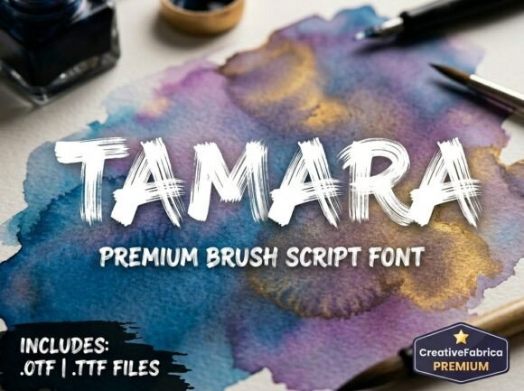 Tamara: A Display Font That Commands the Spotlight