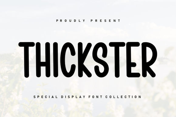Thickster: A Handwritten Font with Cozy, Dancing Characters