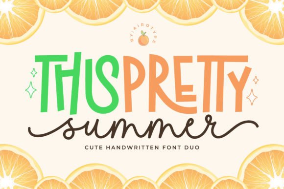 Why Pretty Summer is the Playful Font Duo Your Designs Need